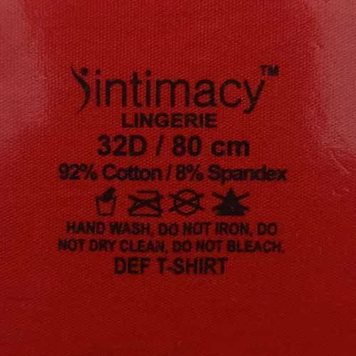 tagless pad printing on innerwears