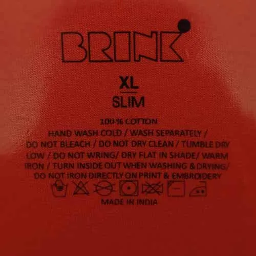 tagless pad printing on neck label of t shirt using farbatex oekotex certified inks