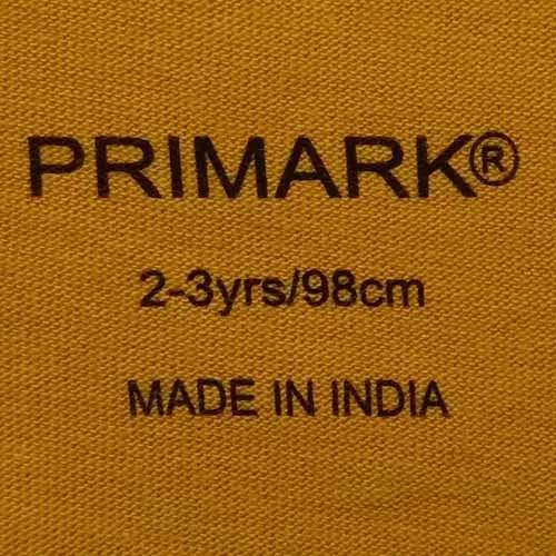 tagless pritning on baby garment