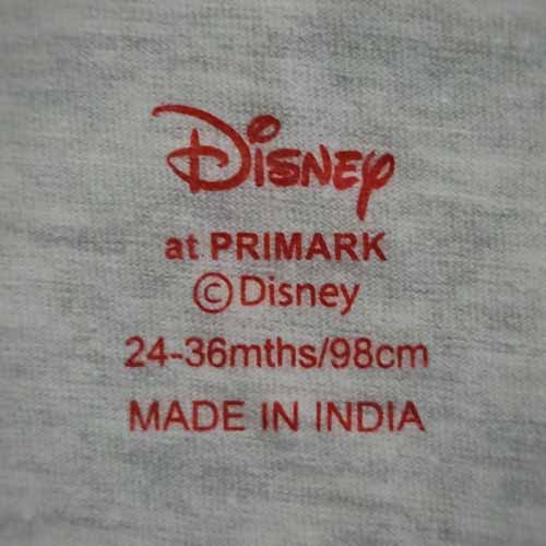 Tagless Pad Printing on T shirt Neck Label