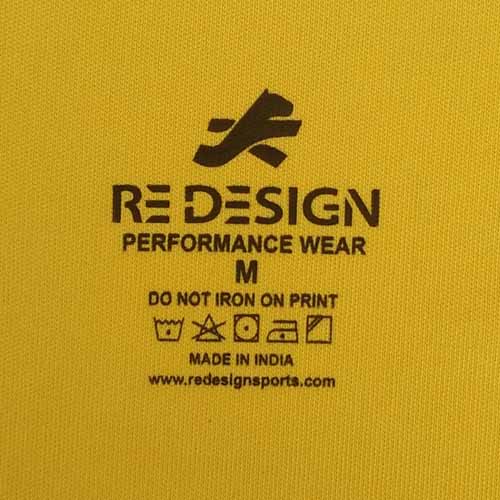 Tagless pad printing on performance wear using Farbatex inks